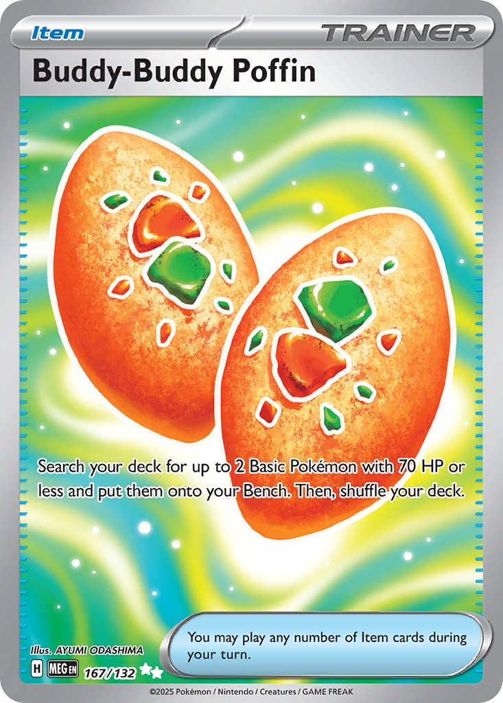2025 Pokémon Mega Evolution 2025 Pokémon Mega Evolution #167 trading card