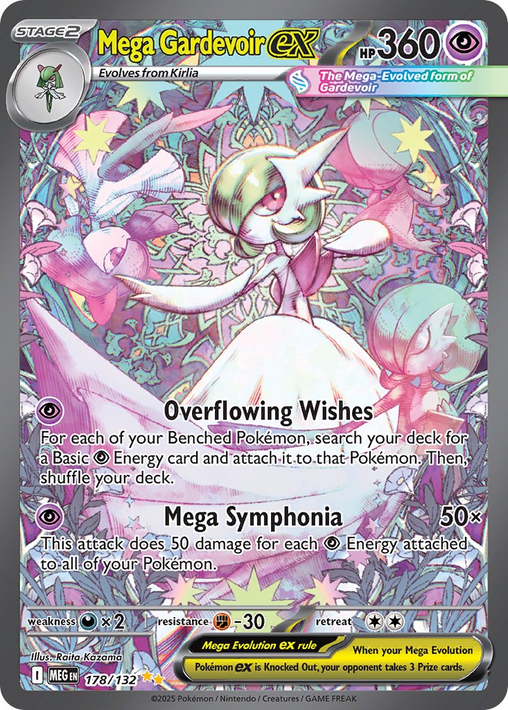 2025 Pokémon Mega Evolution 2025 Pokémon Mega Evolution #178 trading card
