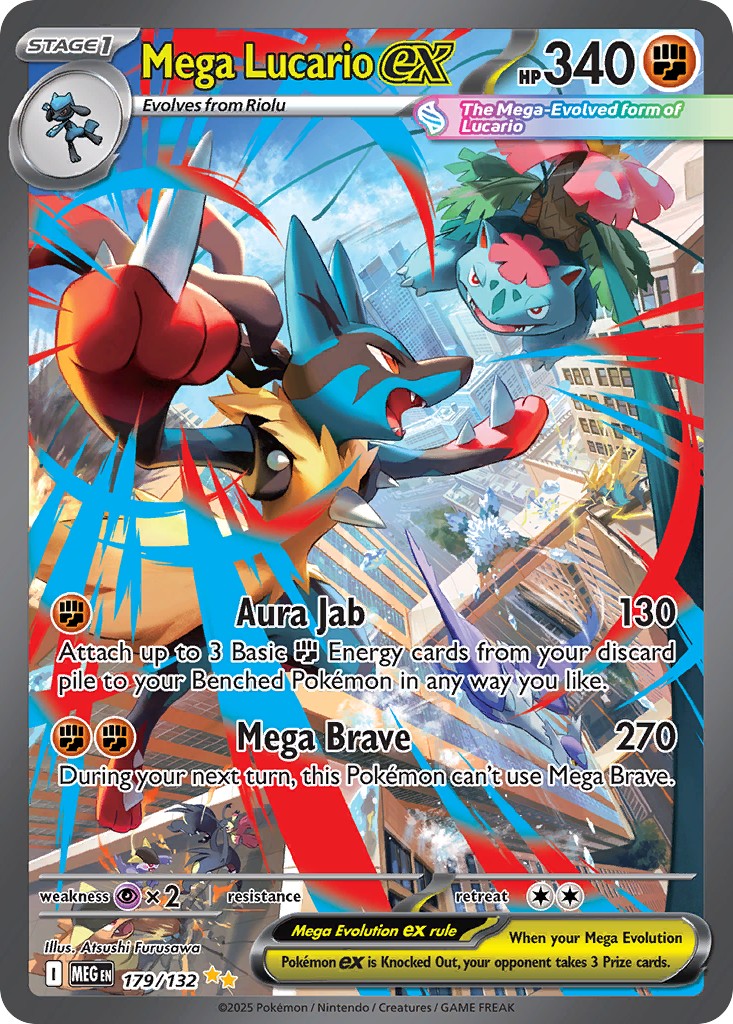 2025 Pokémon Mega Evolution 2025 Pokémon Mega Evolution #179 trading card