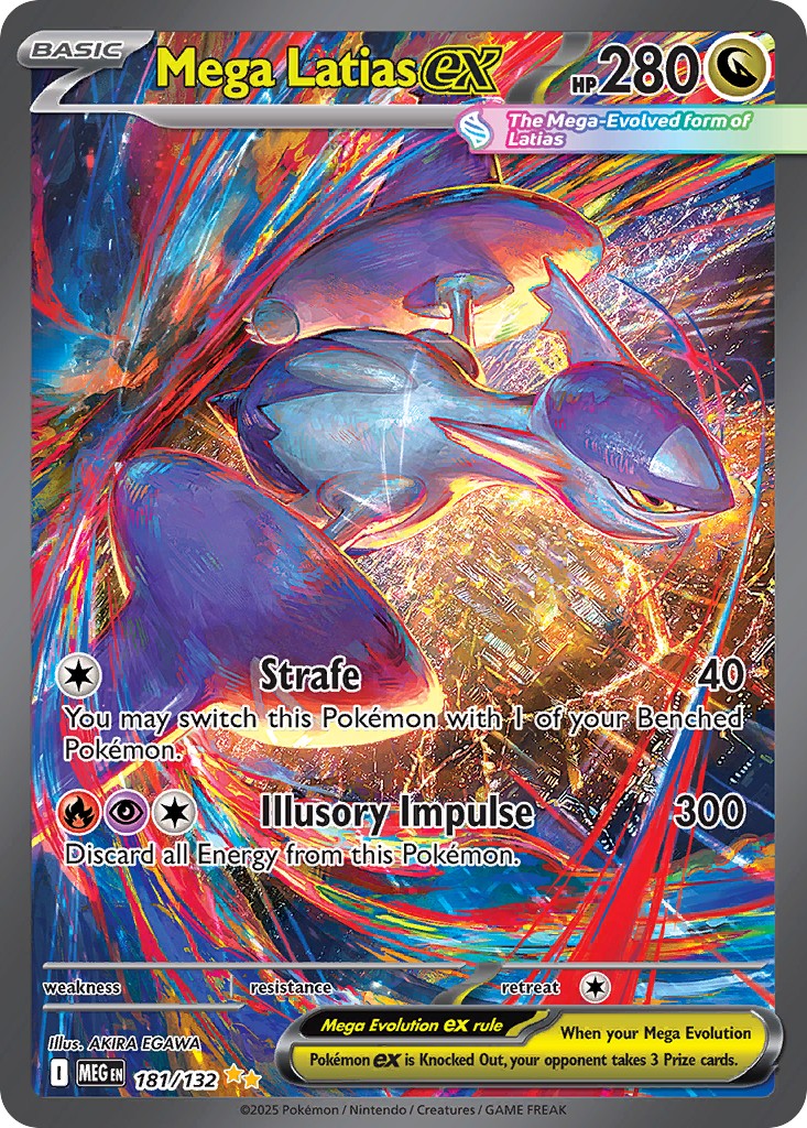 2025 Pokémon Mega Evolution 2025 Pokémon Mega Evolution #181 trading card