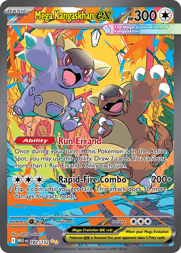 2025 Pokémon Mega Evolution 2025 Pokémon Mega Evolution #182 trading card