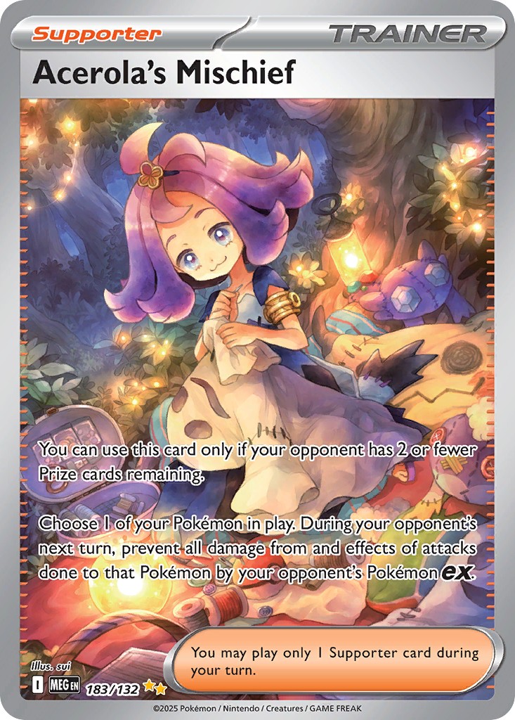 2025 Pokémon Mega Evolution 2025 Pokémon Mega Evolution #183 trading card