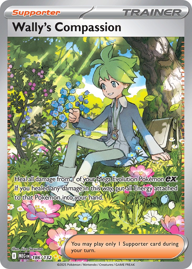 2025 Pokémon Mega Evolution 2025 Pokémon Mega Evolution #186 trading card