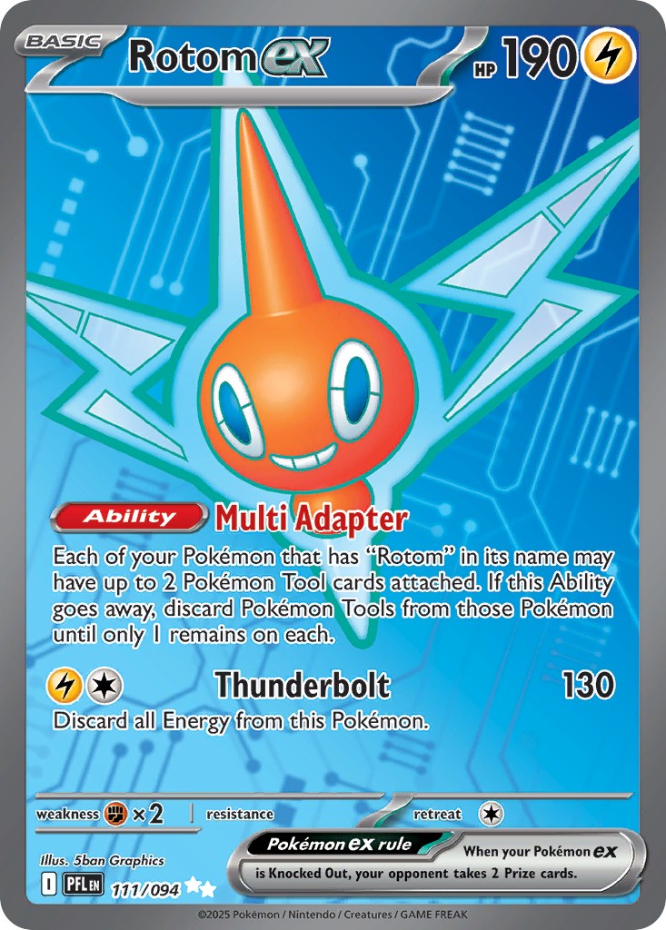 2025 Pokémon Phantasmal Flames 2025 Pokémon Phantasmal Flames #111 trading card
