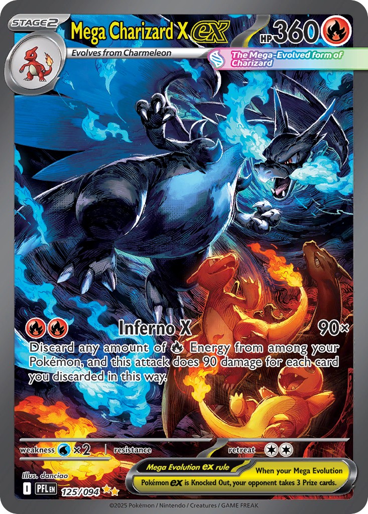 2025 Pokémon Phantasmal Flames 2025 Pokémon Phantasmal Flames #125 trading card