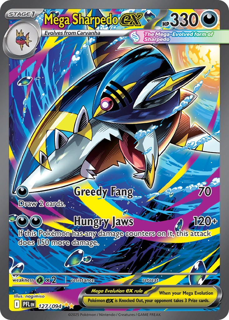 Mega Sharpedo ex - Image 1