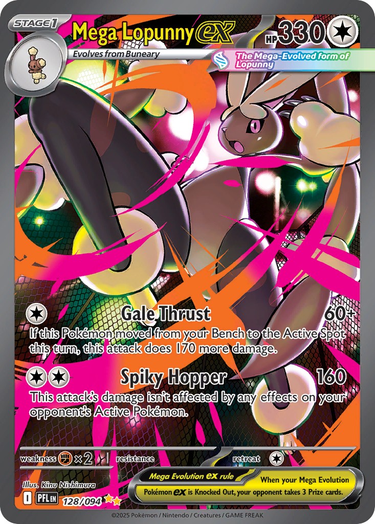 2025 Pokémon Phantasmal Flames 2025 Pokémon Phantasmal Flames #128 trading card