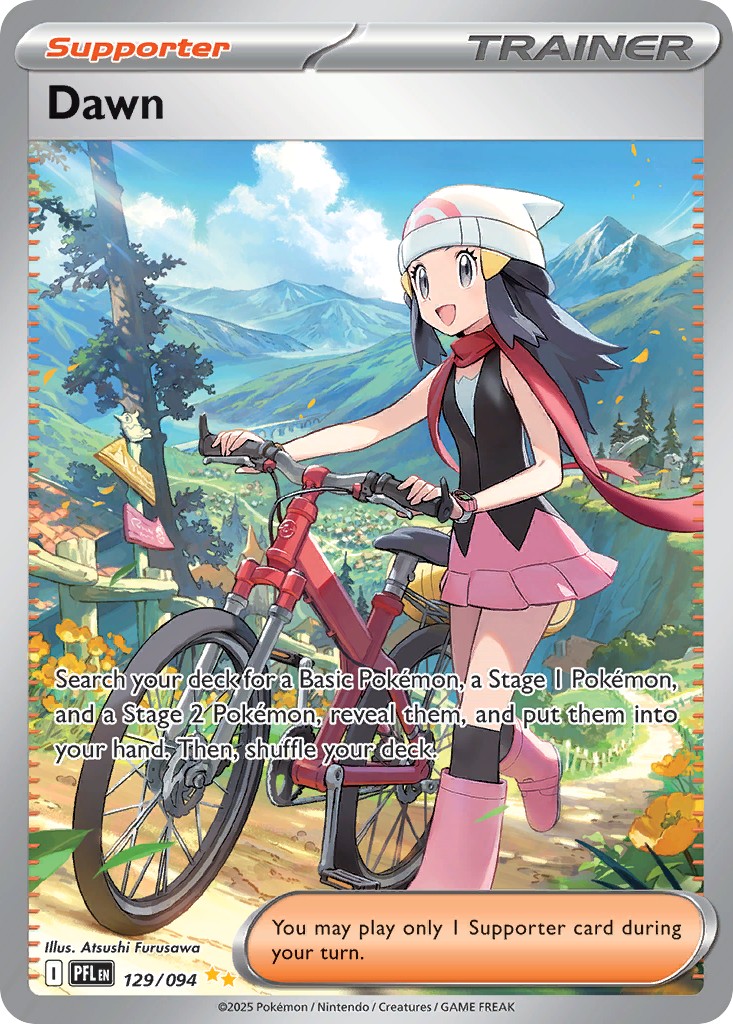 2025 Pokémon Phantasmal Flames 2025 Pokémon Phantasmal Flames #129 trading card