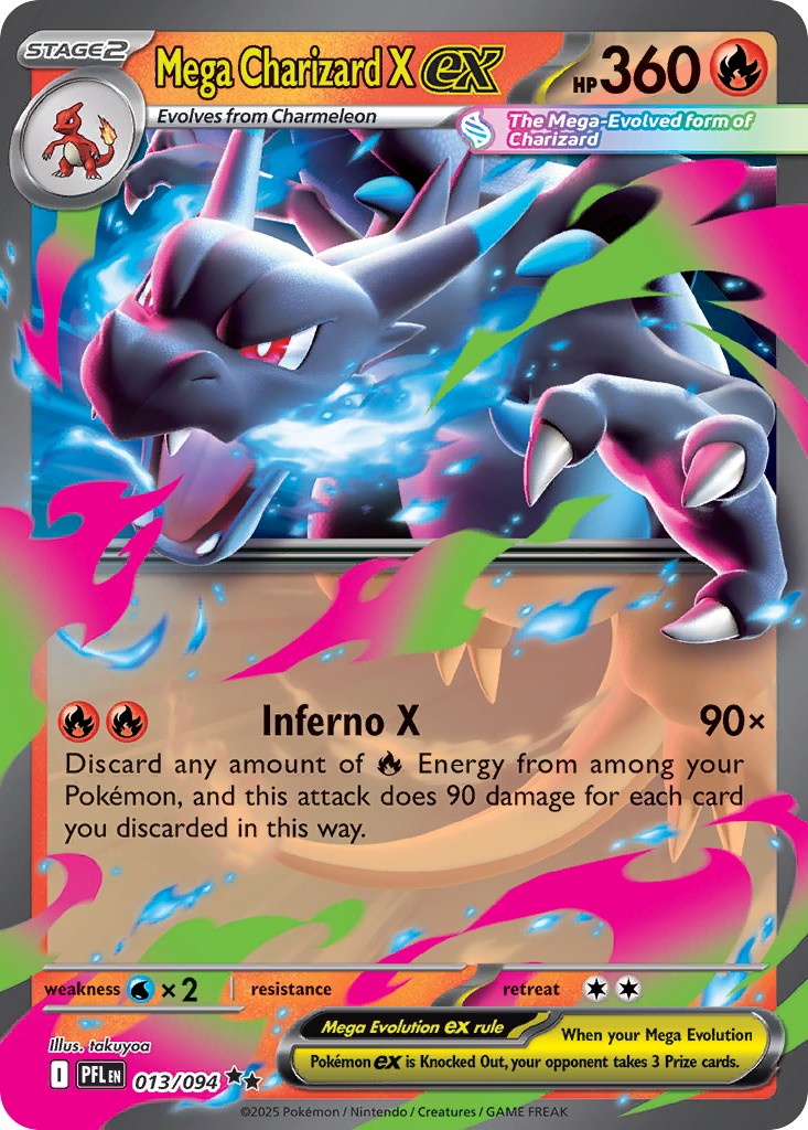 2025 Pokémon Phantasmal Flames 2025 Pokémon Phantasmal Flames #13 trading card