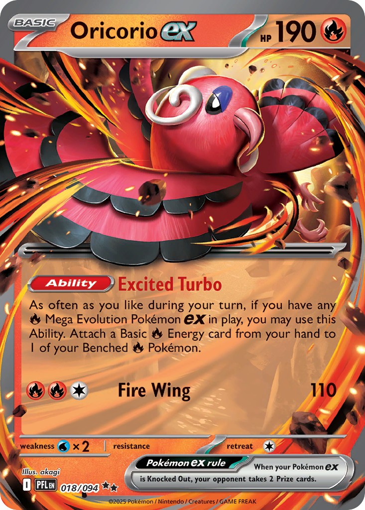 2025 Pokémon Phantasmal Flames 2025 Pokémon Phantasmal Flames #18 trading card