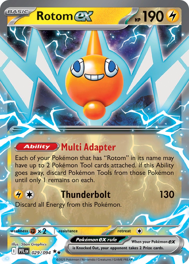 2025 Pokémon Phantasmal Flames 2025 Pokémon Phantasmal Flames #29 trading card