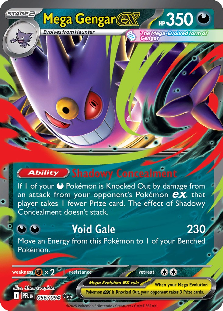 2025 Pokémon Phantasmal Flames 2025 Pokémon Phantasmal Flames #56 trading card