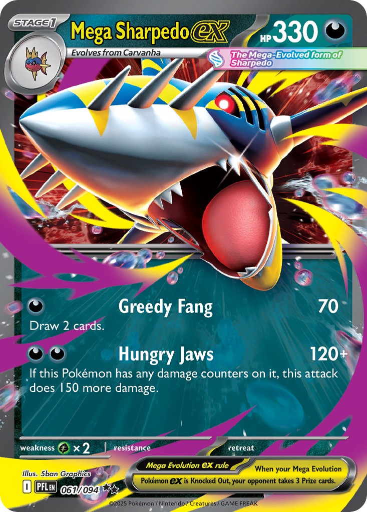 2025 Pokémon Phantasmal Flames 2025 Pokémon Phantasmal Flames #61 trading card