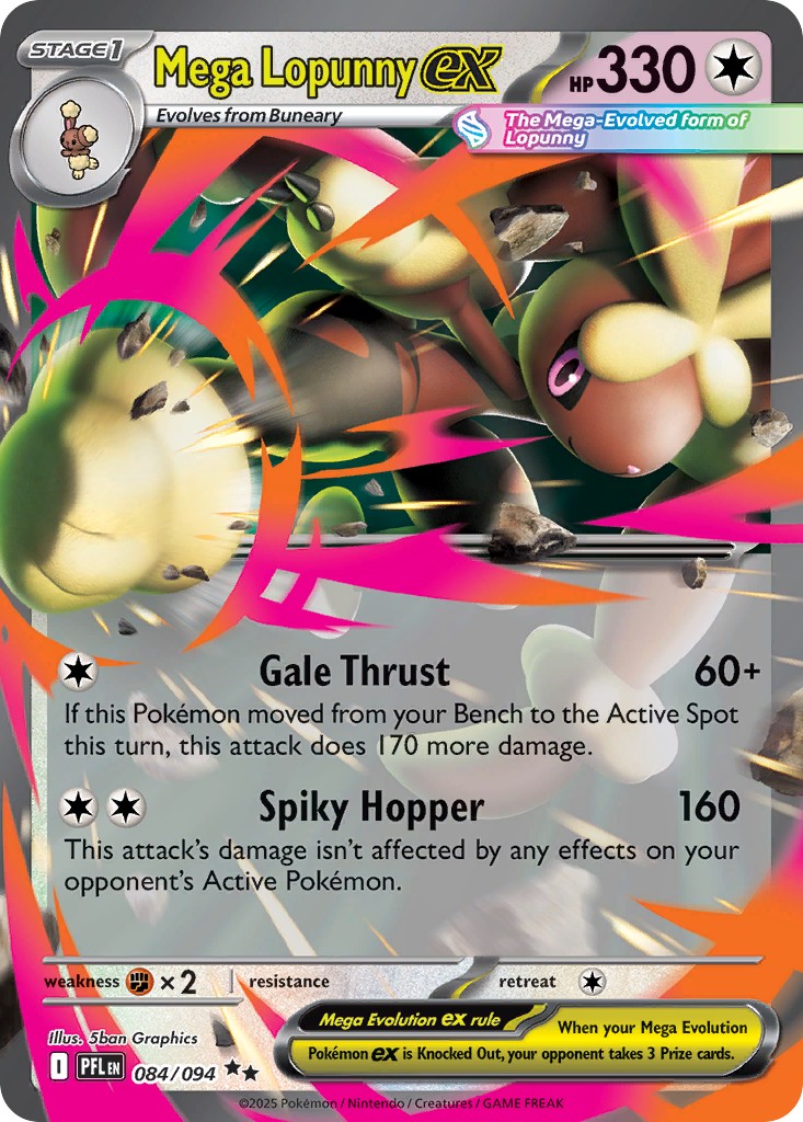 2025 Pokémon Phantasmal Flames 2025 Pokémon Phantasmal Flames #84 trading card