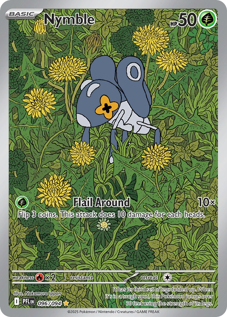 2025 Pokémon Phantasmal Flames 2025 Pokémon Phantasmal Flames #96 trading card
