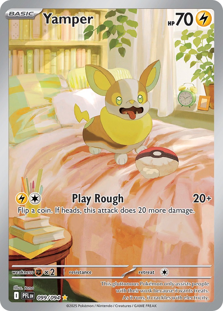 2025 Pokémon Phantasmal Flames 2025 Pokémon Phantasmal Flames #99 trading card