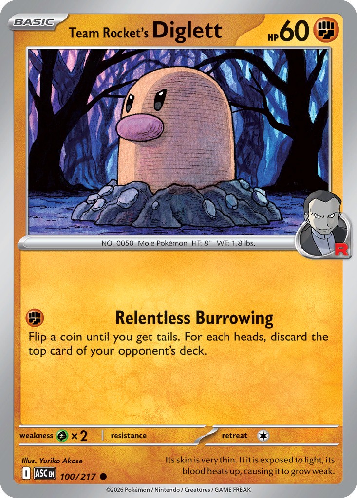Team Rocket's Diglett - Image 1