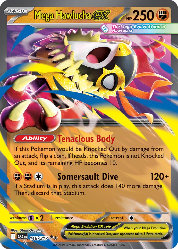 2026 Pokémon Ascended Heroes 2026 Pokémon Ascended Heroes #116 trading card