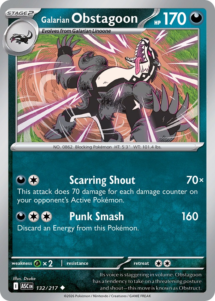 Galarian Obstagoon - Image 1