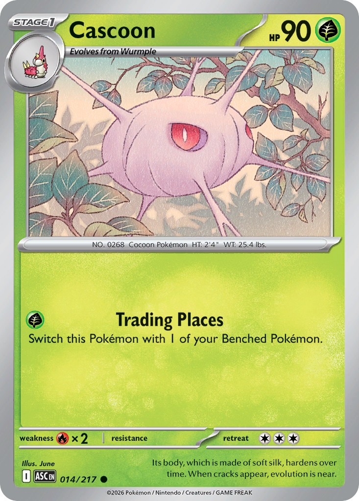 2026 Pokémon Ascended Heroes 2026 Pokémon Ascended Heroes #14 trading card