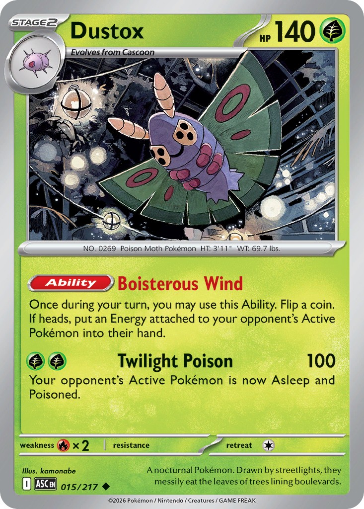 2026 Pokémon Ascended Heroes 2026 Pokémon Ascended Heroes #15 trading card