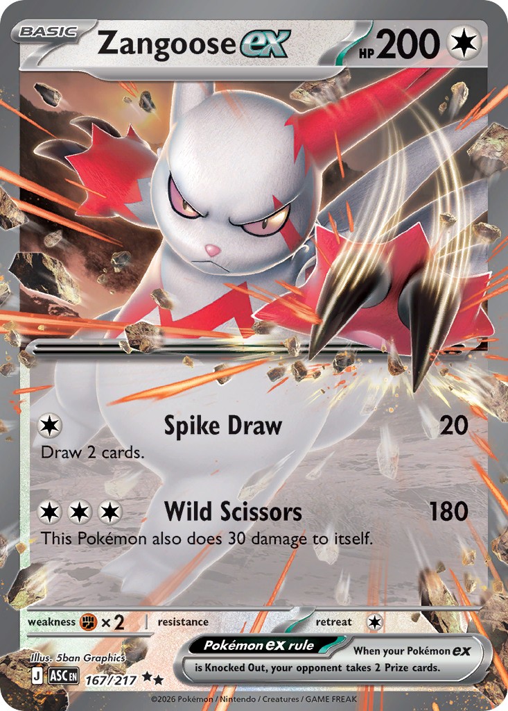 Zangoose ex - Image 1