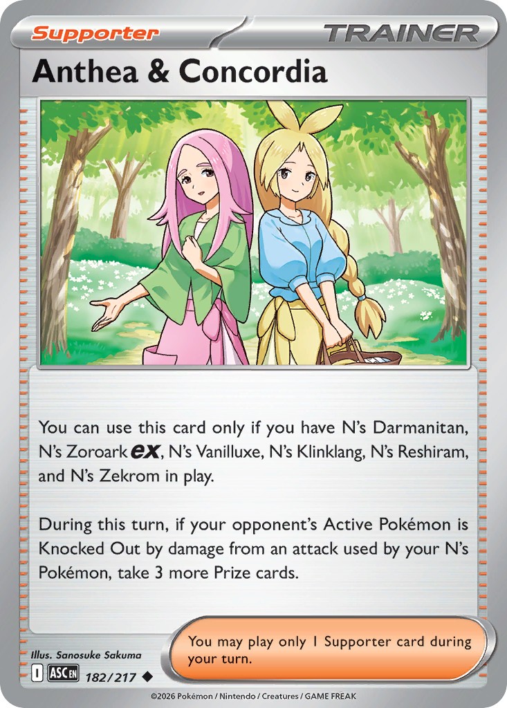 2026 Pokémon Ascended Heroes 2026 Pokémon Ascended Heroes #182 trading card