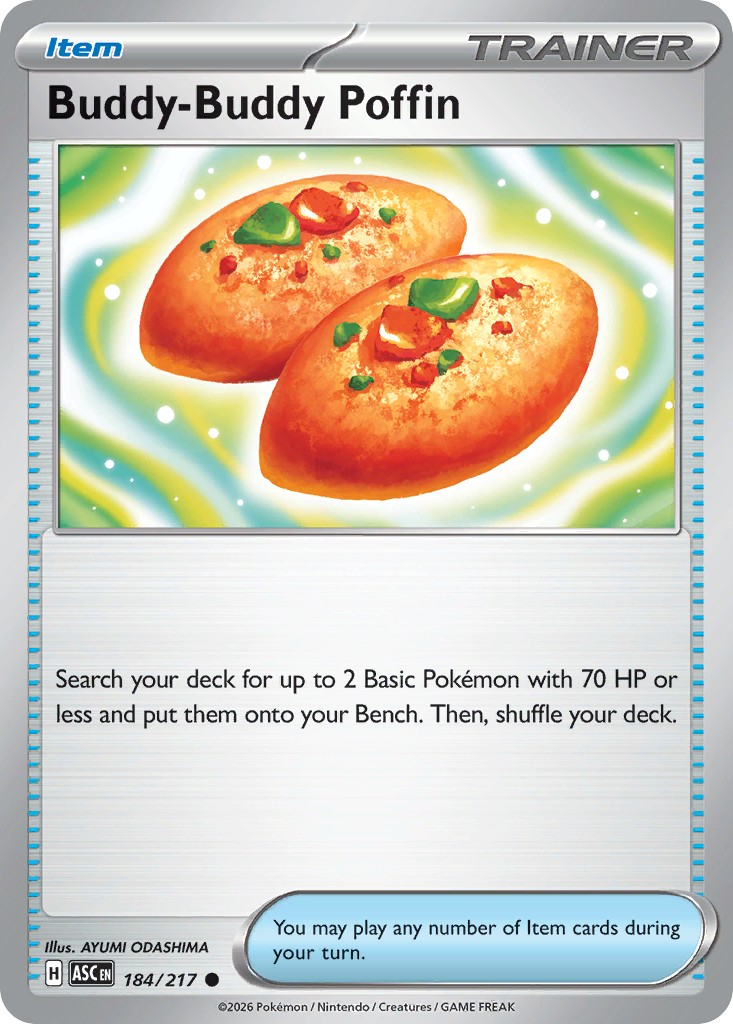 2026 Pokémon Ascended Heroes 2026 Pokémon Ascended Heroes #184 trading card