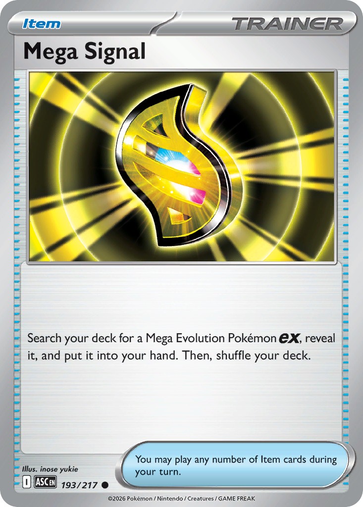 2026 Pokémon Ascended Heroes 2026 Pokémon Ascended Heroes #193 trading card