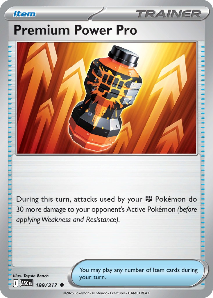2026 Pokémon Ascended Heroes 2026 Pokémon Ascended Heroes #199 trading card