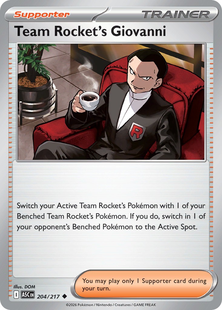 2026 Pokémon Ascended Heroes 2026 Pokémon Ascended Heroes #204 trading card