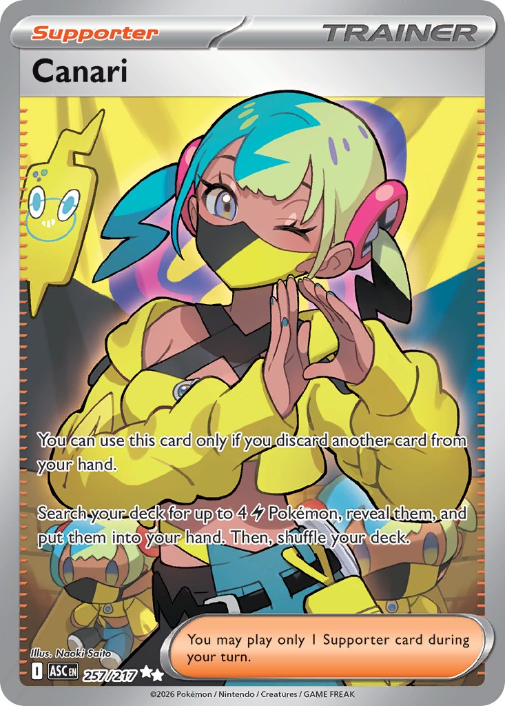 2026 Pokémon Ascended Heroes 2026 Pokémon Ascended Heroes #257 trading card