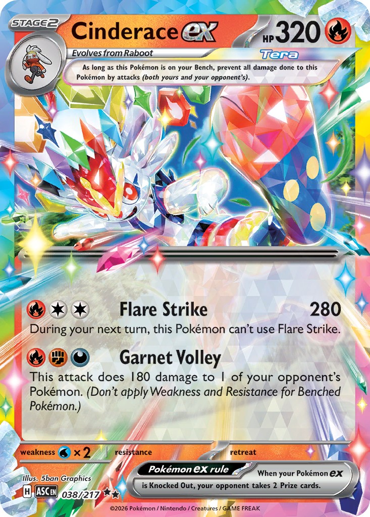 2026 Pokémon Ascended Heroes 2026 Pokémon Ascended Heroes #38 trading card