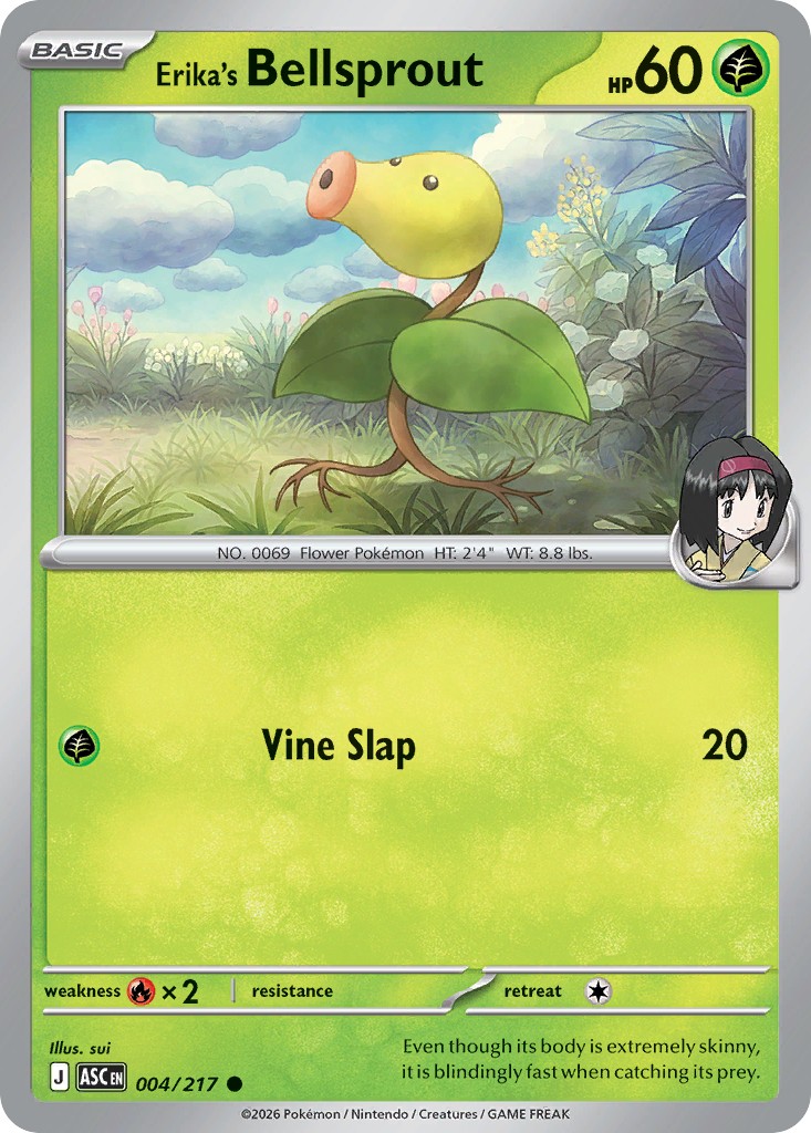 2026 Pokémon Ascended Heroes 2026 Pokémon Ascended Heroes #4 trading card
