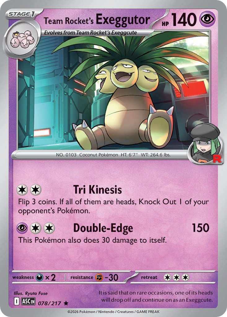 Team Rocket's Exeggutor - Image 1