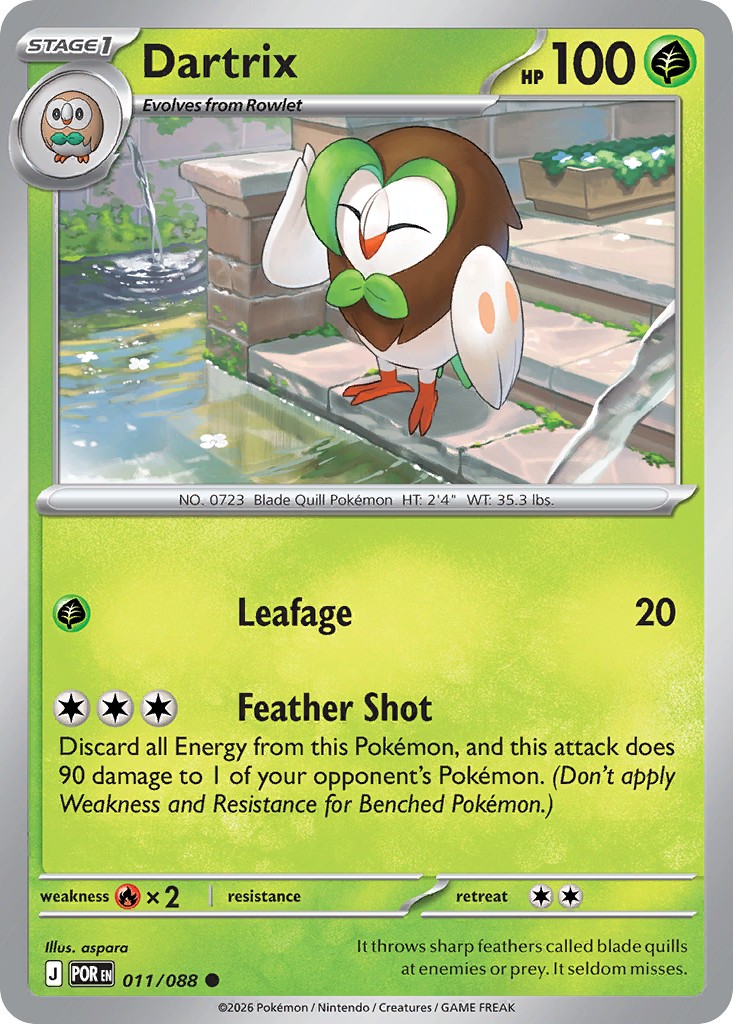 2026 Pokémon Perfect Order 2026 Pokémon Perfect Order #11 trading card