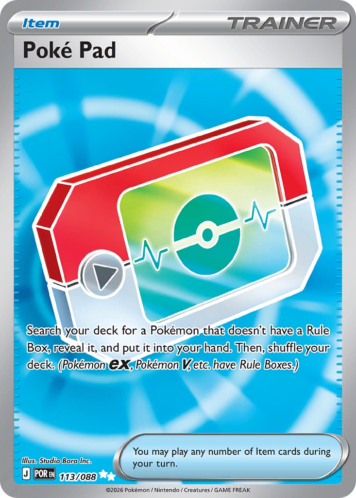 2026 Pokémon Perfect Order 2026 Pokémon Perfect Order #113 trading card