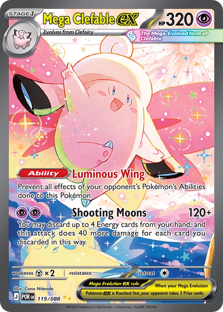 2026 Pokémon Perfect Order 2026 Pokémon Perfect Order #119 trading card