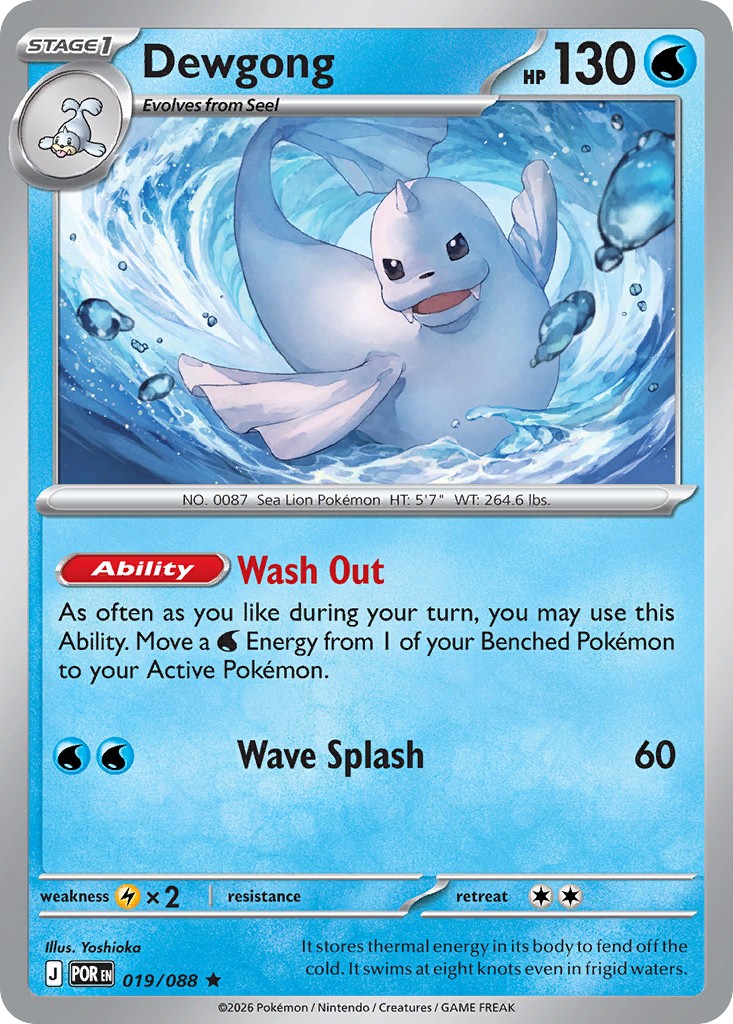Dewgong (Rare · Normal)