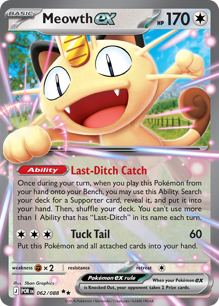 2026 Pokémon Perfect Order 2026 Pokémon Perfect Order #62 trading card
