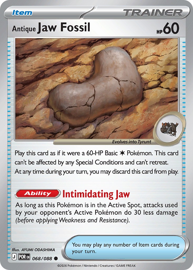 Antique Jaw Fossil - Image 1
