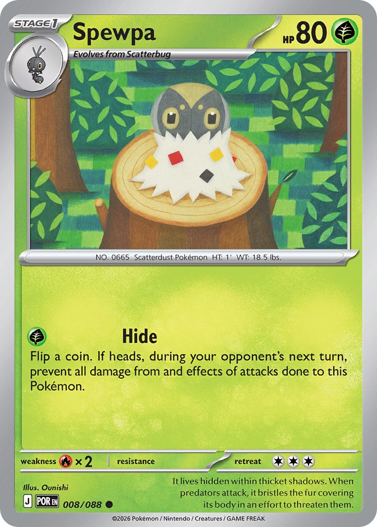 2026 Pokémon Perfect Order 2026 Pokémon Perfect Order #8 trading card