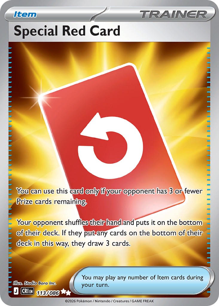 2026 Pokémon Chaos Rising 2026 Pokémon Chaos Rising #113 trading card