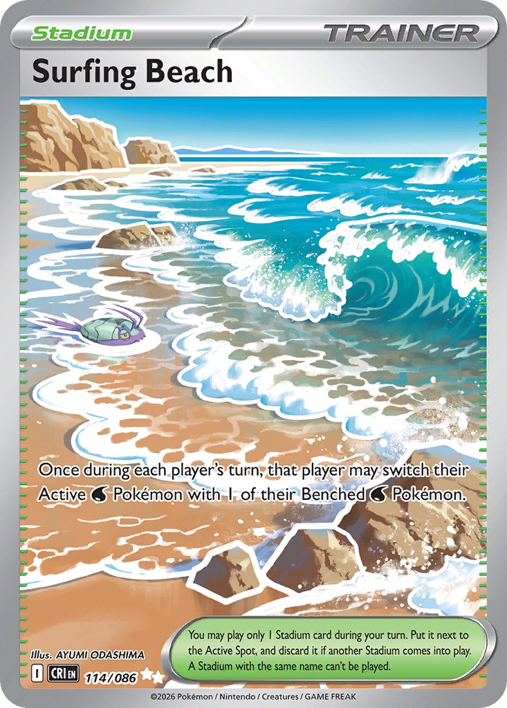 2026 Pokémon Chaos Rising 2026 Pokémon Chaos Rising #114 trading card