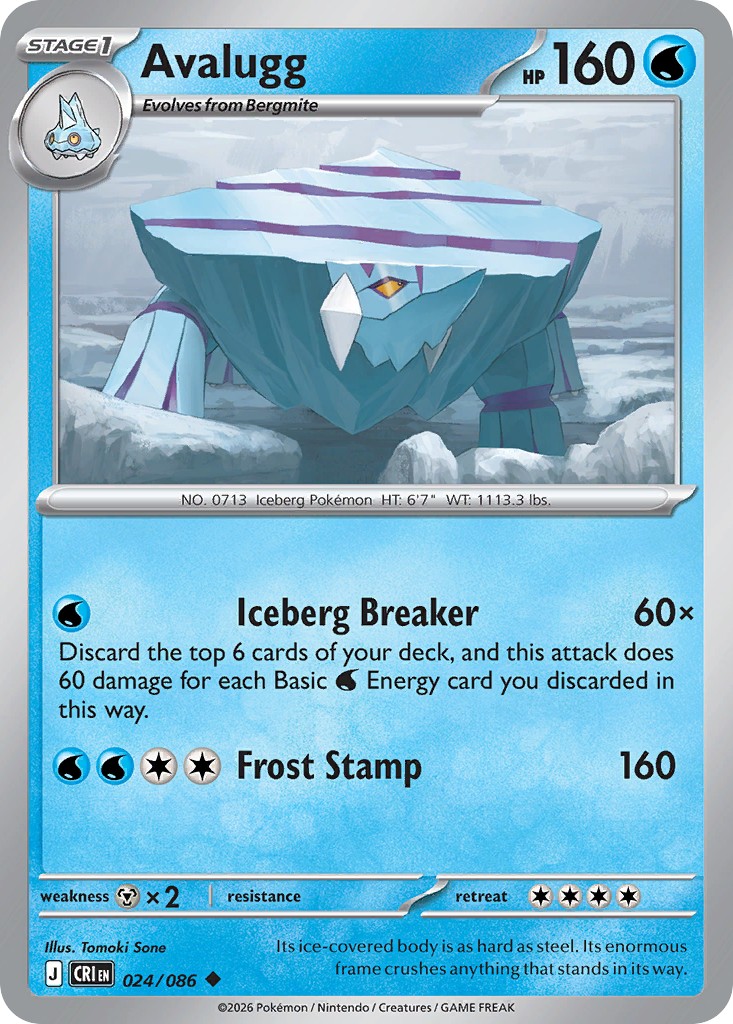 2026 Pokémon Chaos Rising 2026 Pokémon Chaos Rising #24 trading card