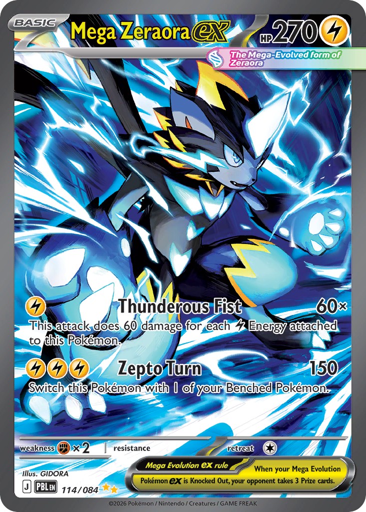 Mega Zeraora ex - Image 1