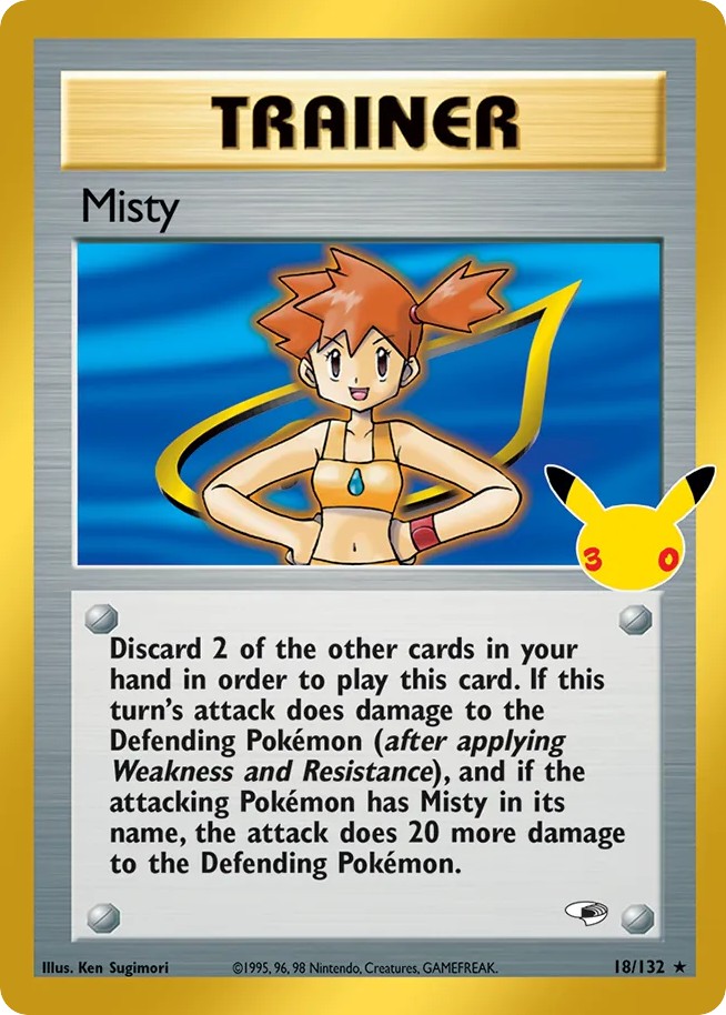 Misty (Classic Collection · Holo Rare · Holo)