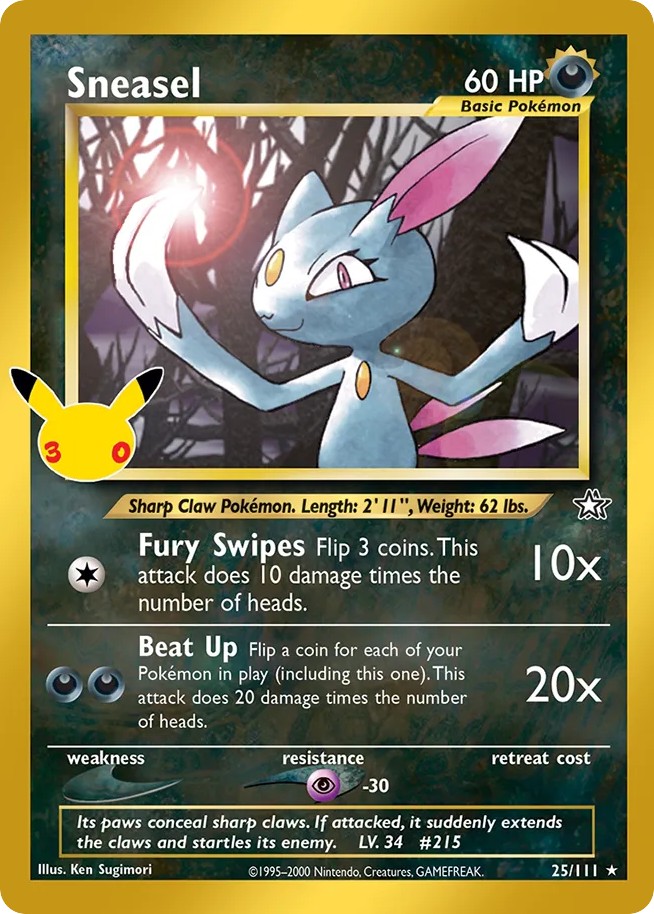 Sneasel (Classic Collection · Rare · Normal)