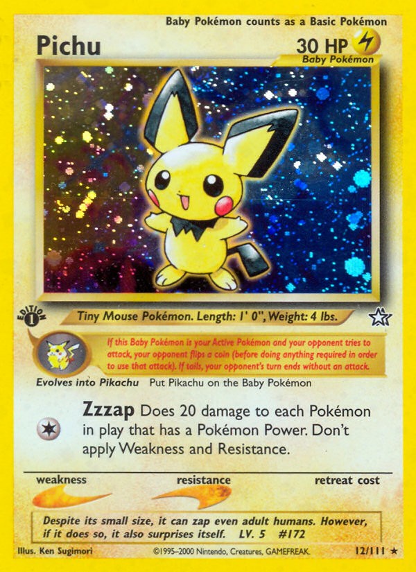 2000 Pokémon Neo Genesis 2000 Pokémon Neo Genesis #12 trading card