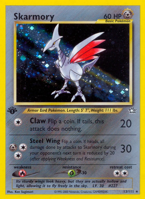 2000 Pokémon Neo Genesis 2000 Pokémon Neo Genesis #13 trading card